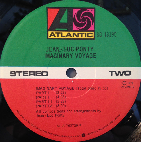Jean-Luc Ponty - Imaginary Voyage