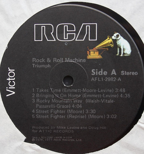 Triumph (2) - Rock & Roll Machine