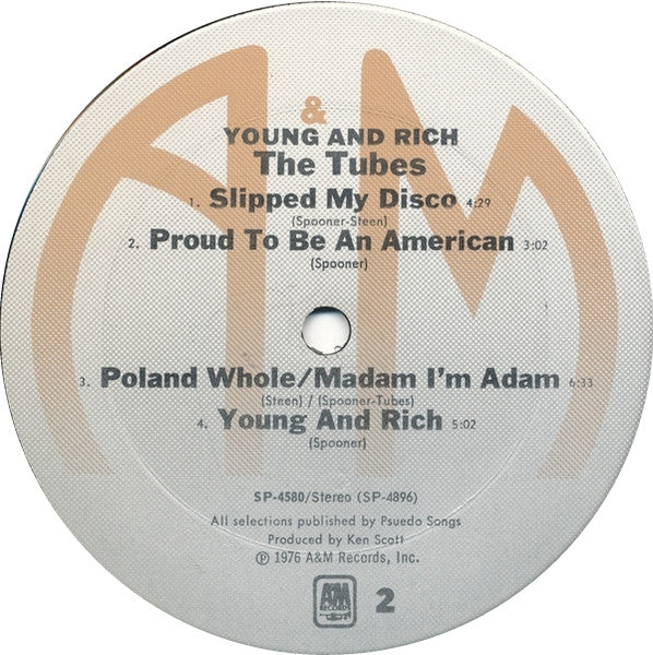 The Tubes - Young And Rich