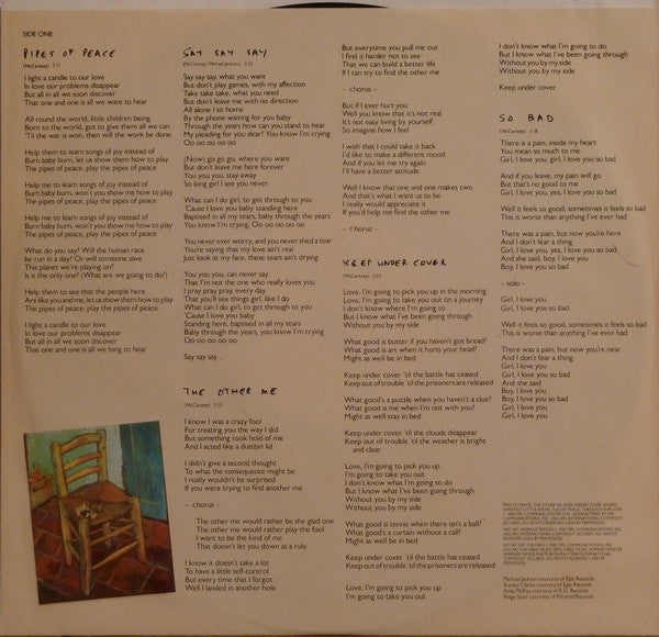 Paul McCartney - Pipes Of Peace