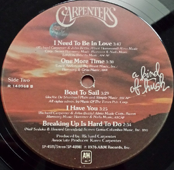 Carpenters - A Kind Of Hush