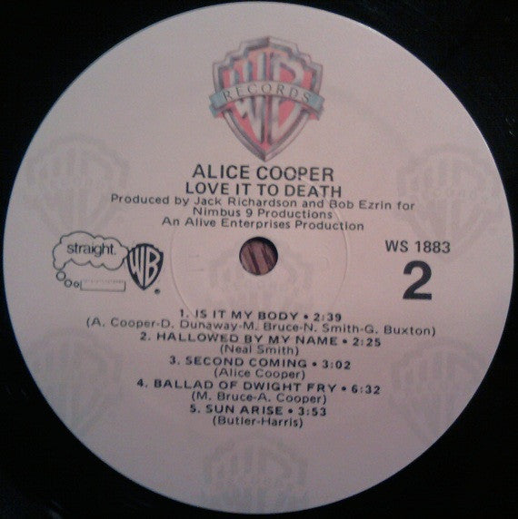 Alice Cooper - Love It To Death