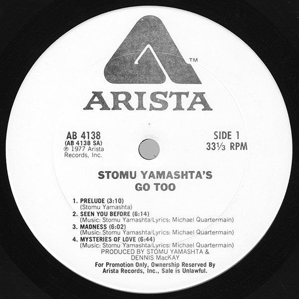 Stomu Yamashta's Go - Stomu Yamashta's Go Too