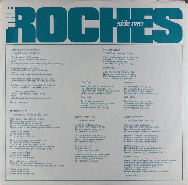 The Roches - Another World