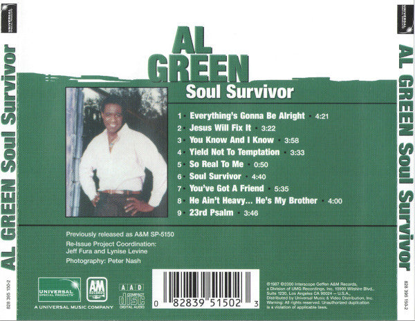 Al Green - Soul Survivor