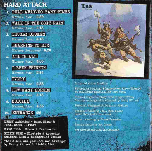 Dust (12) - Hard Attack / Dust