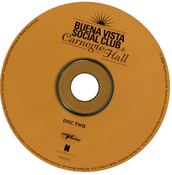 Buena Vista Social Club - Buena Vista Social Club At Carnegie Hall