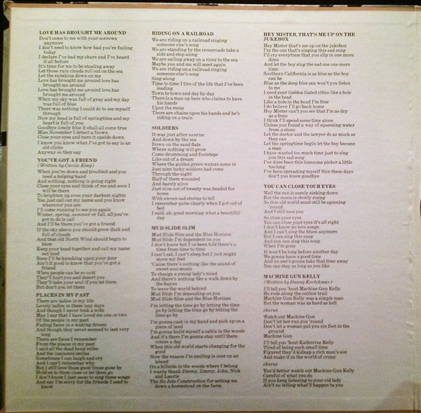 James Taylor (2) - Mud Slide Slim And The Blue Horizon