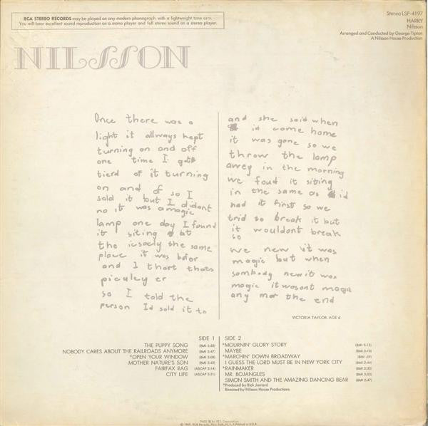 Harry Nilsson - Harry