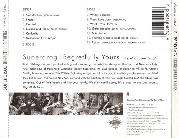 Superdrag - Regretfully Yours