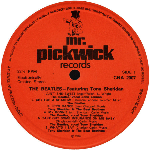 The Beatles - The Beatles Featuring Tony Sheridan