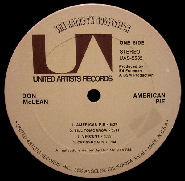 Don McLean - American Pie