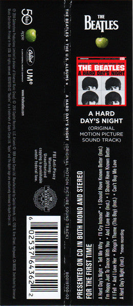 The Beatles - A Hard Day's Night (Original Motion Picture Sound Track)