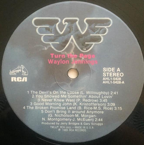 Waylon Jennings - Turn The Page