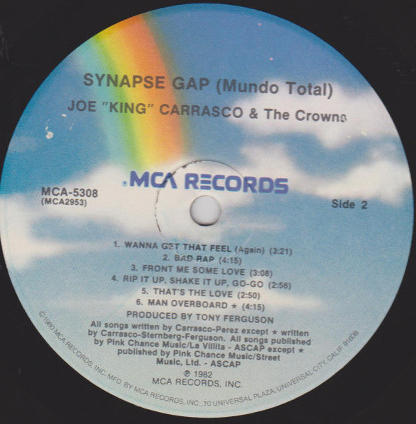 Joe King Carrasco & The Crowns - Synapse Gap (Mundo Total)