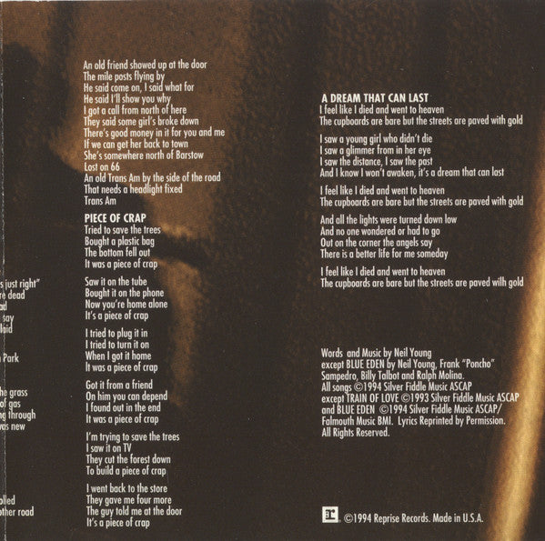 Neil Young - Sleeps With Angels