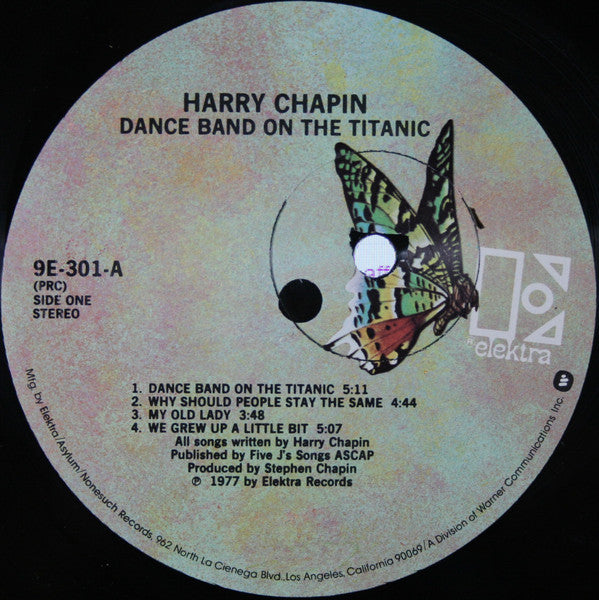 Harry Chapin - Dance Band On The Titanic