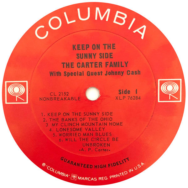 The Carter Family - Keep On The Sunny Side