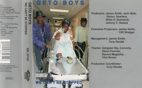 Geto Boys - We Can't Be Stopped