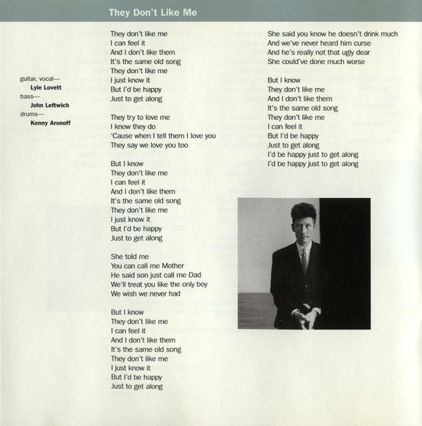 Lyle Lovett - I Love Everybody