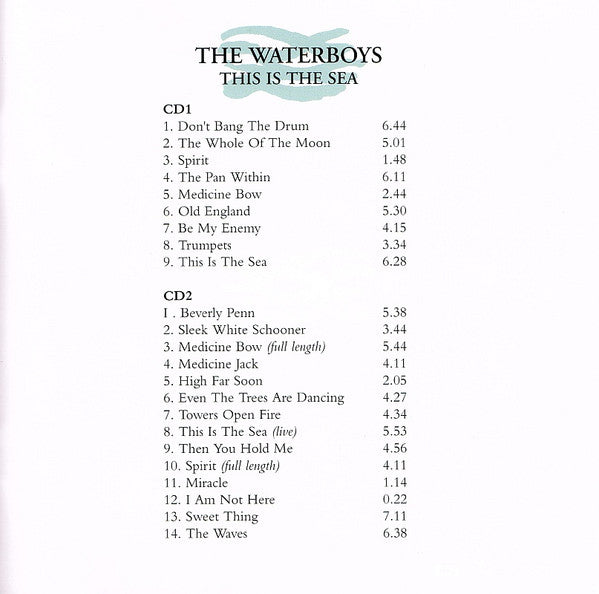 The Waterboys - This Is The Sea