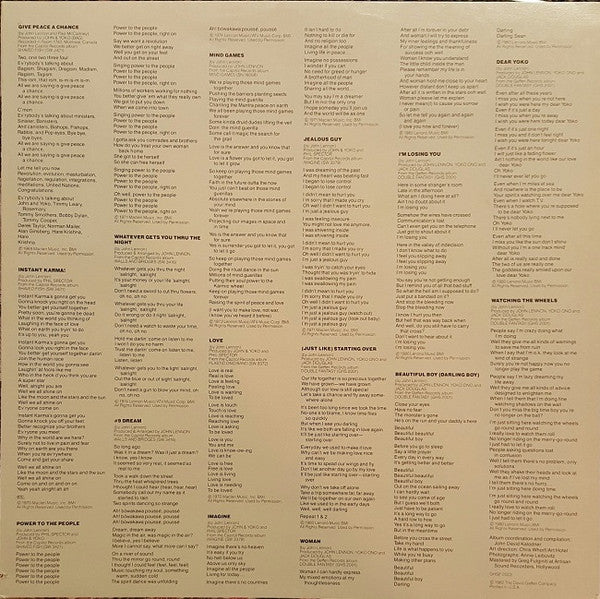 John Lennon - The John Lennon Collection