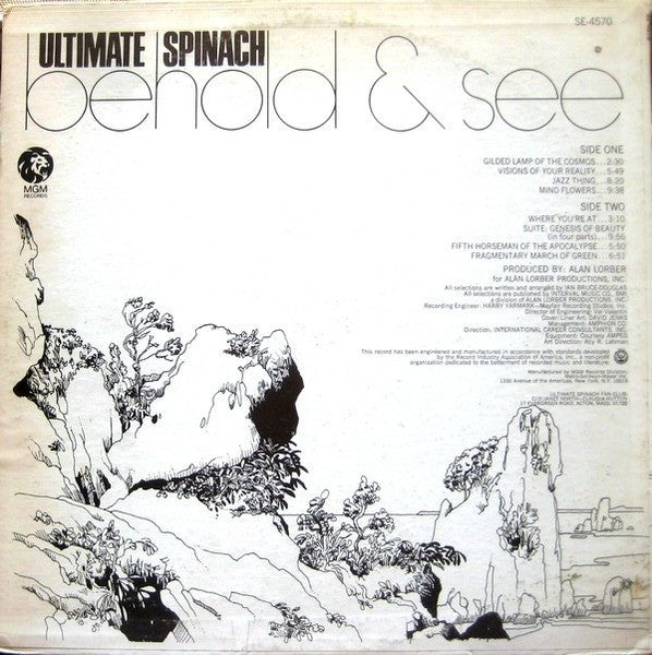 Ultimate Spinach - Behold & See