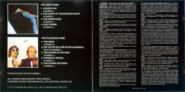Van Der Graaf Generator - The Quiet Zone / The Pleasure Dome