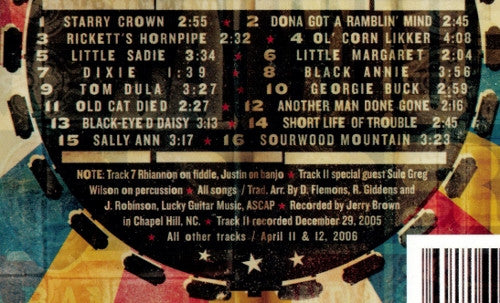 Carolina Chocolate Drops - Dona Got A Ramblin' Mind