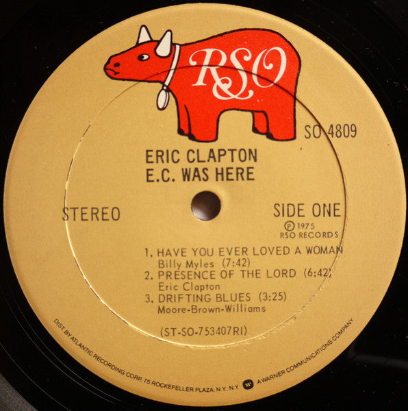 Eric Clapton - E.C. Was Here