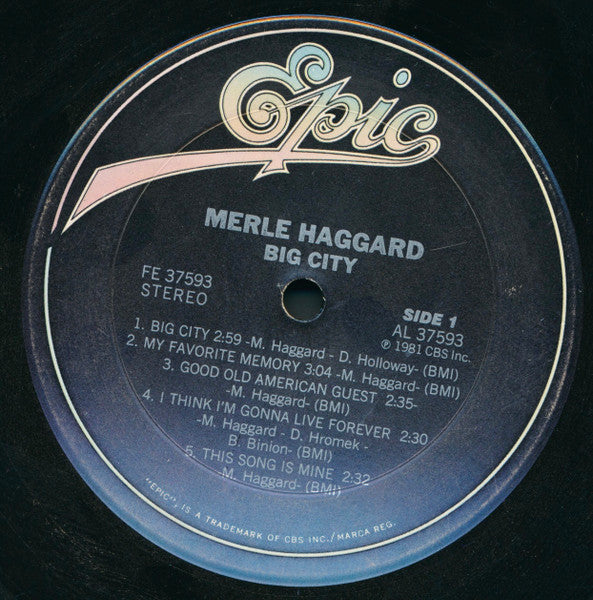 Merle Haggard - Big City