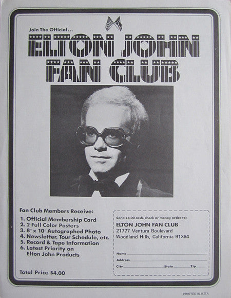 Elton John - Captain Fantastic And The Brown Dirt Cowboy