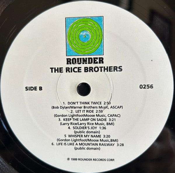 The Rice Brothers - The Rice Brothers