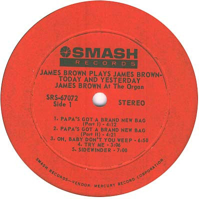 James Brown - James Brown Today & Yesterday