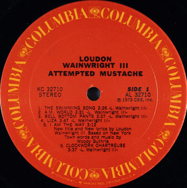 Loudon Wainwright III - Attempted Mustache