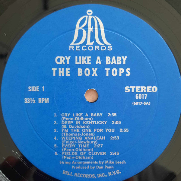 Box Tops - Cry Like A Baby