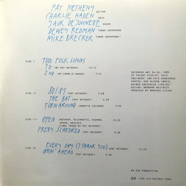 Pat Metheny - 80/81