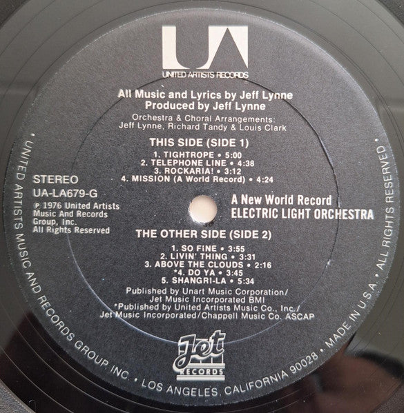 Electric Light Orchestra - A New World Record