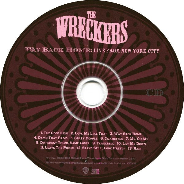 The Wreckers - Way Back Home: Live From New York City