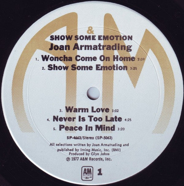 Joan Armatrading - Show Some Emotion