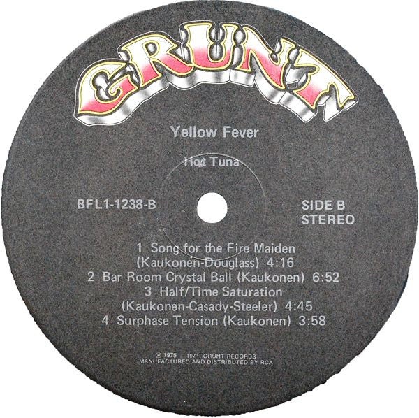 Hot Tuna - Yellow Fever