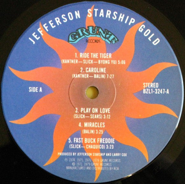 Jefferson Starship - Gold