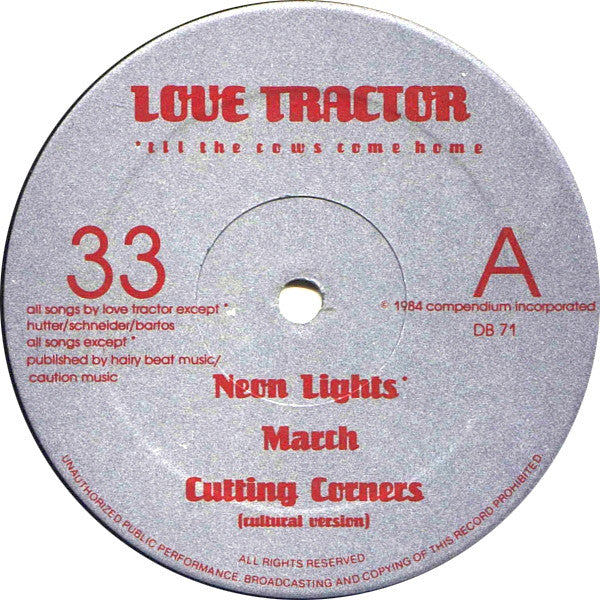 Love Tractor - 'Til The Cows Come Home
