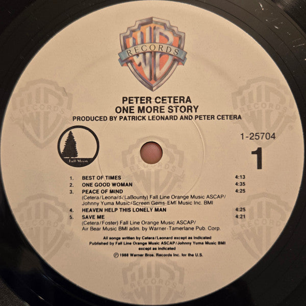 Peter Cetera - One More Story