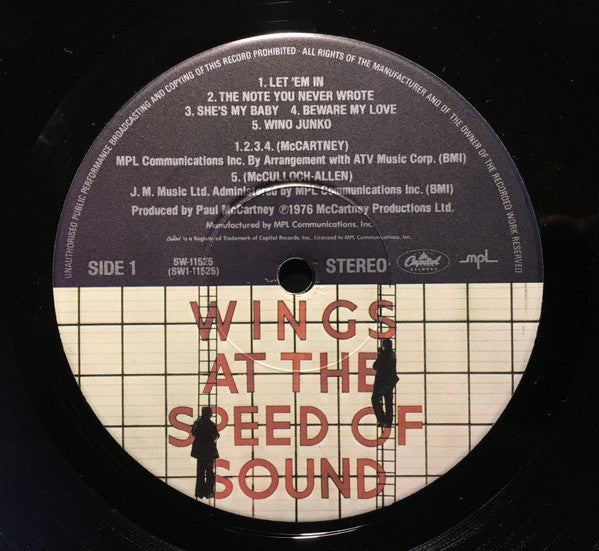 Wings (2) - Wings At The Speed Of Sound