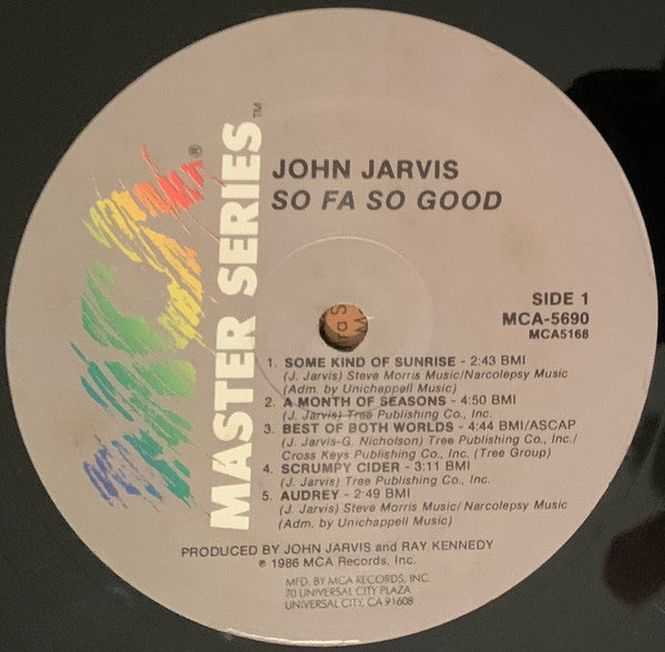 John Jarvis - So Fa So Good
