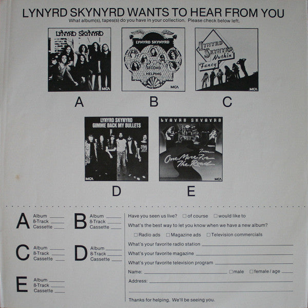 Lynyrd Skynyrd - Street Survivors