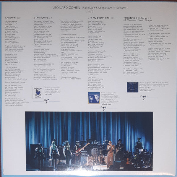 Leonard Cohen - Hallelujah & Songs From His Albums