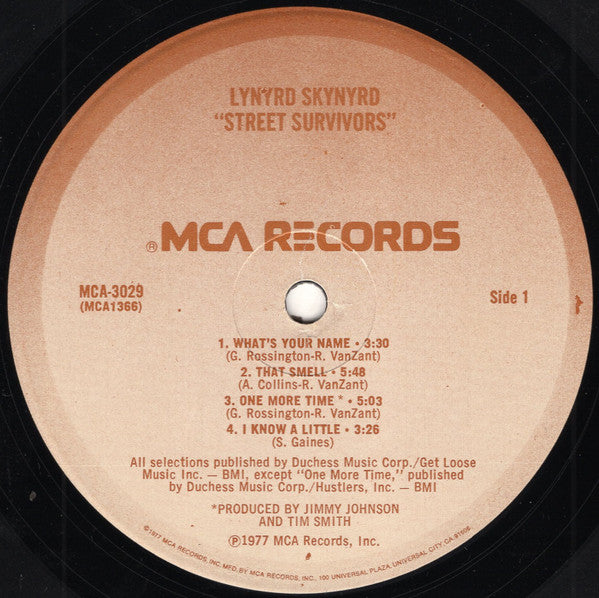 Lynyrd Skynyrd - Street Survivors