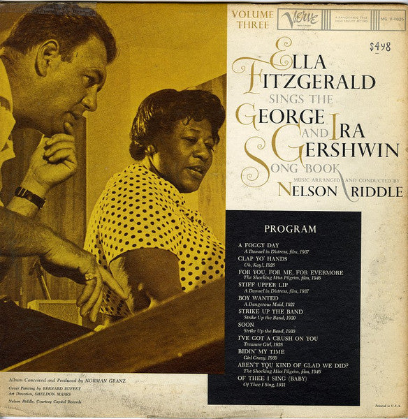 Ella Fitzgerald - Sings The George And Ira Gershwin Song Book Vol. 3